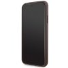 Guess GUHCN61P4SNW iPhone 11 / Xrbrązowy/brown hardcase 4G Stripe